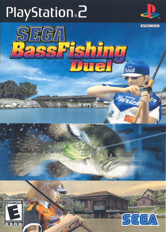 Sega Bass Fishing Duel box art for Playstation 2